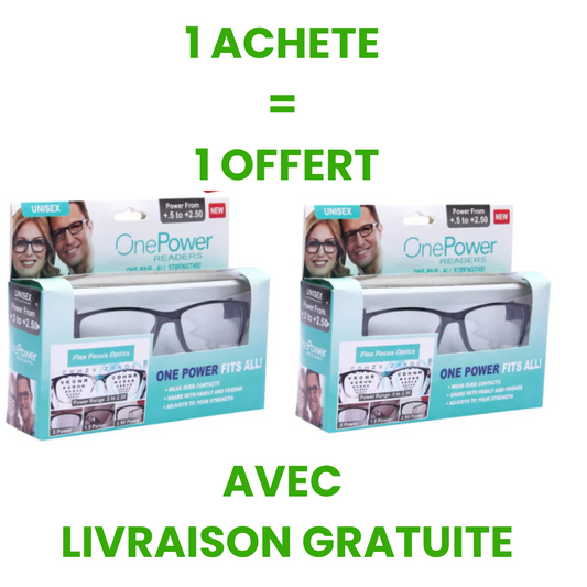 ClairVision-Lunettes de lecture One Power