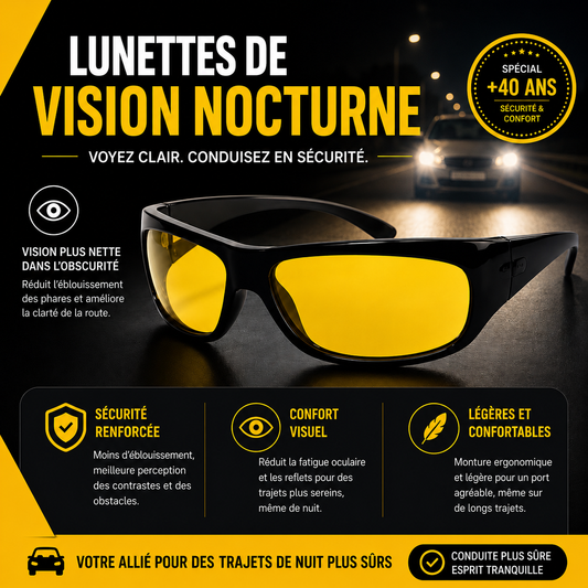 Lunette de conduite nocturne
