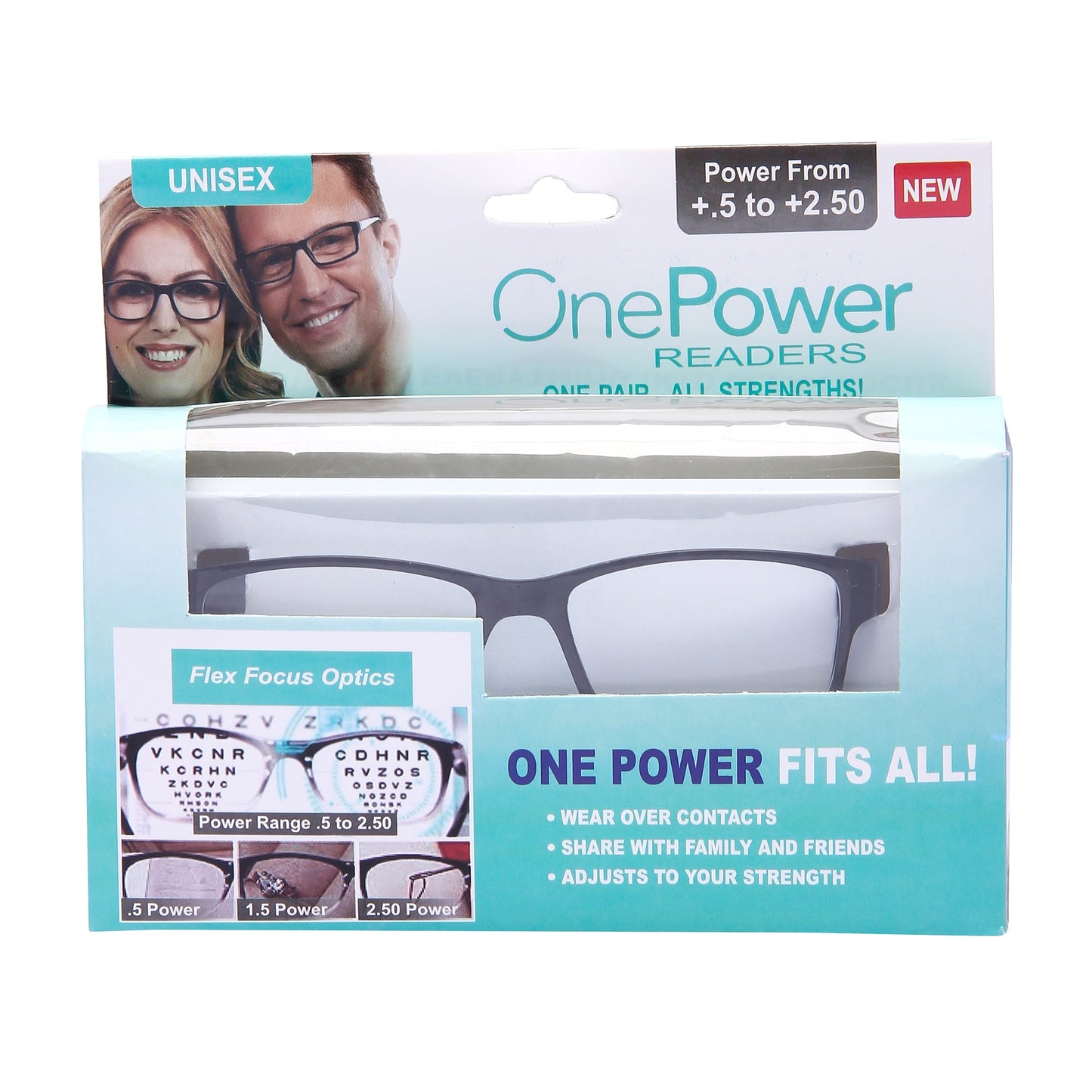 ClairVision-Lunettes de lecture One Power