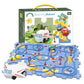 Circuit de Puzzle de voitures pour enfants