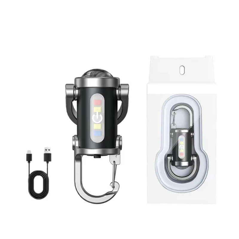 Mini Lampe de poche avec Porte clés